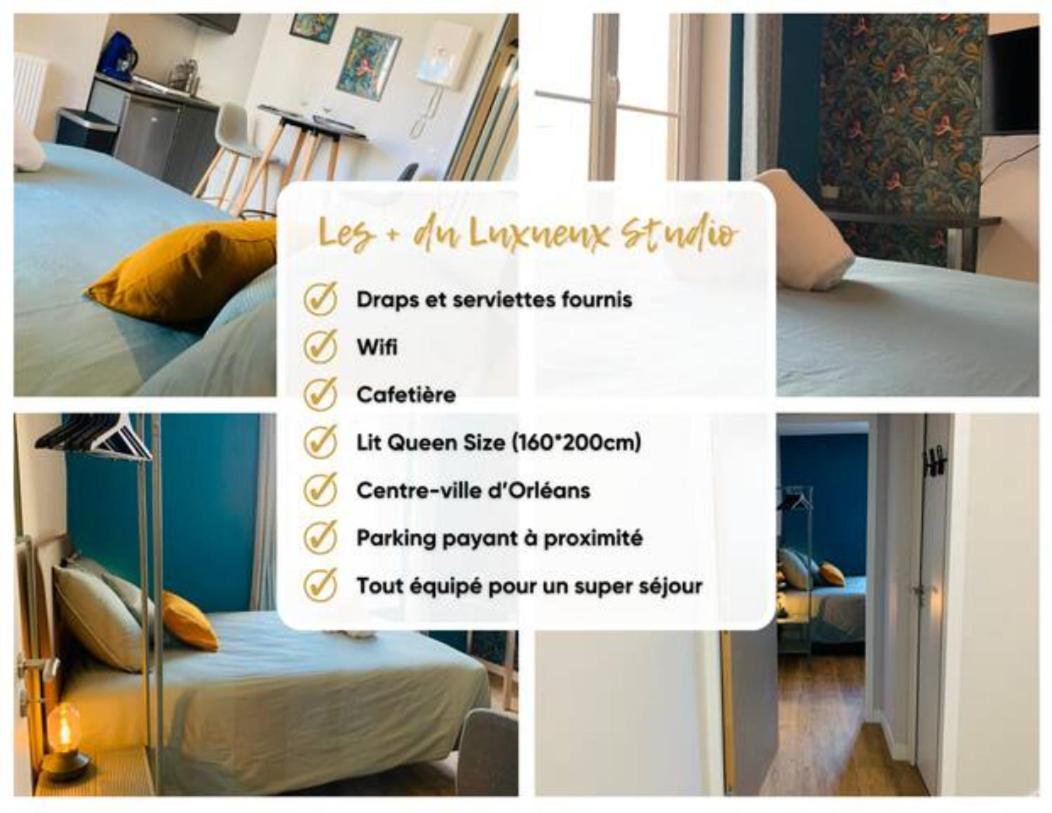 Luxueux Studio Rue Bannier Neuf Apartment ออร์เลออง ภายนอก รูปภาพ